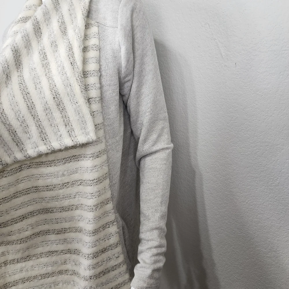 Lucky Wool Gray Boho Open Long Cardigan Size M